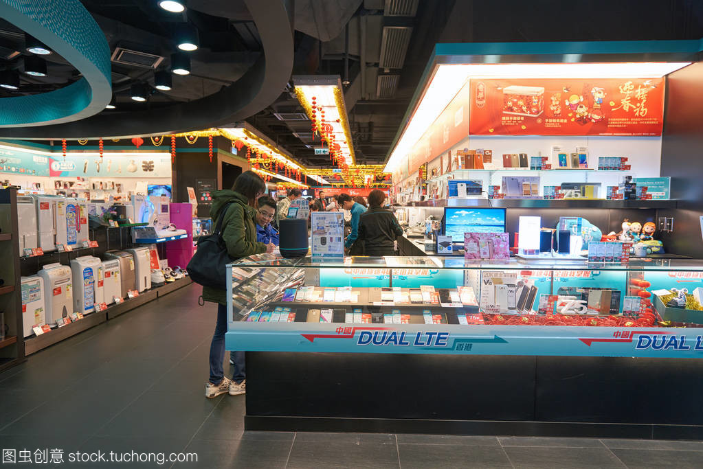 購物中心電子商店 電子產品銷售的現(xiàn)代體驗